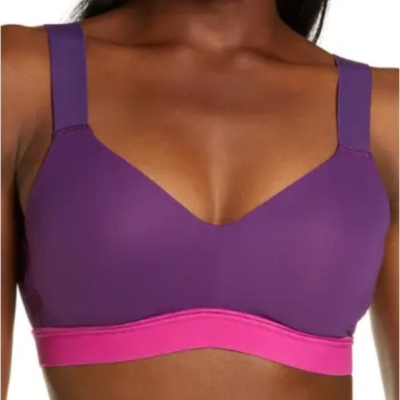 Natori Other - Natori Sportsbra Dynamic Contour Underwire Purple NWOT Size 34C